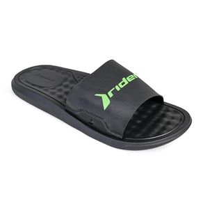 Chinelo de Dedo Step Slide Rider Preto e Verde Masculino Menor preço em Chinelo de Dedo Step Slide Rider Preto e Verde Masculino