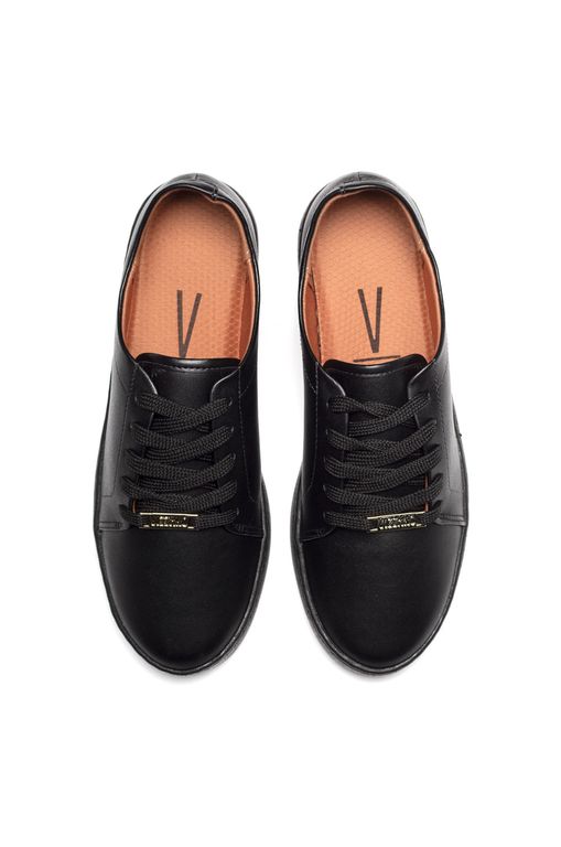 Tênis Feminino Vizzano Casual Preto Passarela Moda e Calçados