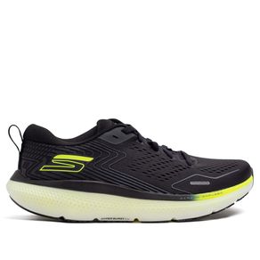 Tênis Masculino Skechers GO RUN Ride 11 Preto/verde Passarela