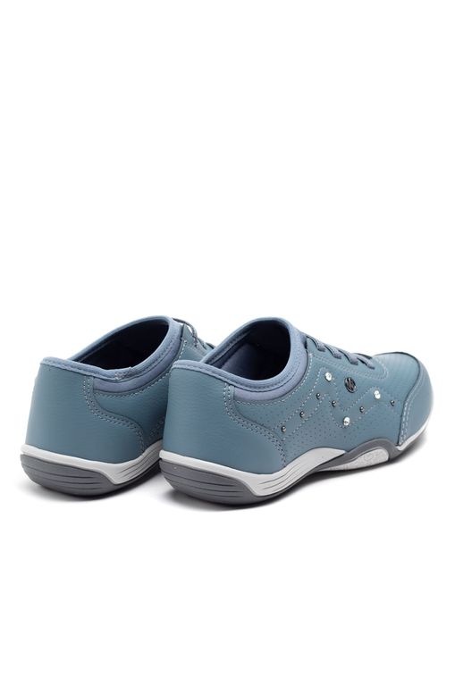 Tênis Feminino Kolosh Casual Azul Claro Passarela Moda e Calçados
