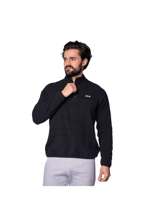 Casaco Moletom Masculino Fila Basic Thermo Preto Passarela