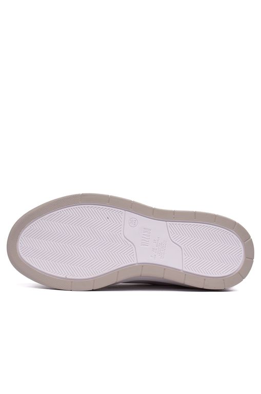 Tênis Feminino Vizzano Flatform Recortes Branco/cinza Passarela