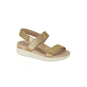 SANDALIA ANABELA MODARE VELCRO DOURADO COR:DOURADO;TAMANHO:34 SANDALIA ANABELA MODARE VELCRO DOURADO COR:DOURADO;TAMANHO:34