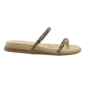 TAMANCO FLATFORM BEIRA RIO BRILHO NUDE COR:NUDE;TAMANHO:34 TAMANCO FLATFORM BEIRA RIO BRILHO NUDE COR:NUDE;TAMANHO:34