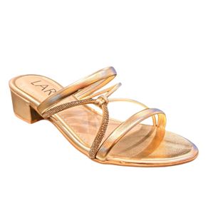 Tamanco de Salto Lara COR:DOURADO;TAMANHO:34 Tamanco de Salto Lara COR:DOURADO;TAMANHO:34