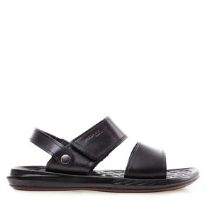 Sandália Pegada Anilina Preto Masculino Menor preço em Sandália Pegada Anilina Preto Masculino