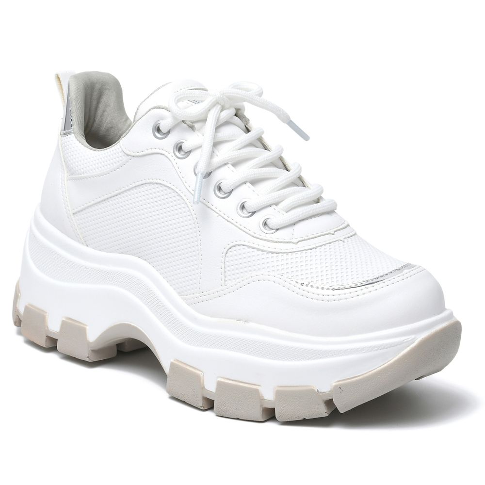 Tênis Chunky Feminino Via Marte Branco - Moda Online | Passarela -  Passarela - Moda e Calçados